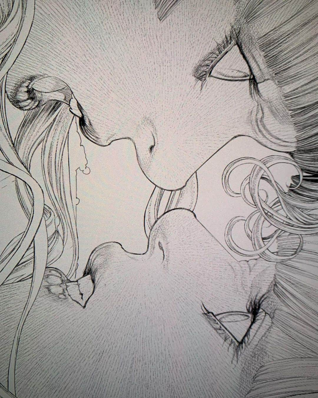 坂本眞一さんのインスタグラム写真 - (坂本眞一Instagram)「Drawing day 4  Lucy and Luke  #DRCL #BramStoker #shinichisakamoto #Dracula」9月17日 19時31分 - 14mountain