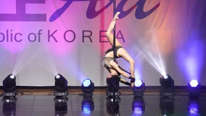 のインスタグラム：「@kpsf_official  @poleartkorea   2023.5.28 Poleart Korea  #poledance #poleart #ポールダンス  #polecompetition」