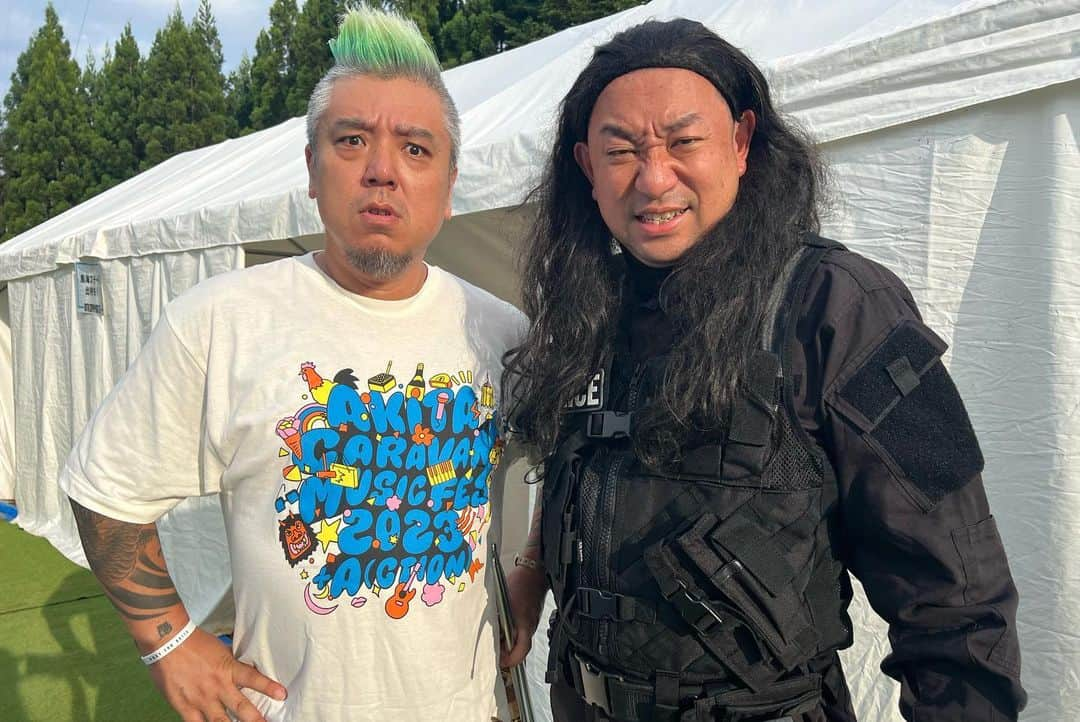 DUTTCHさんのインスタグラム写真 - (DUTTCHInstagram)「高橋優 秋田CARAVAN MUSIC FES 2023 2日目‼️ 潟上市・元木山公園  ありがとうございました。  この2日間も色んな景色を見せて頂きました。 今年の夏が終わったみたいで、少し寂しい感じも あるけど。  また来年も参加できるように ええドラム叩いていくぞ🥁  #高橋優 #acmf」9月17日 19時48分 - uzmkduttch