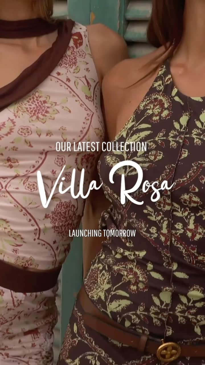 tiger Mistのインスタグラム：「Tiger Mist presents, Villa Rosa | Drop Three. Launching tomorrow – 9AM AEST」