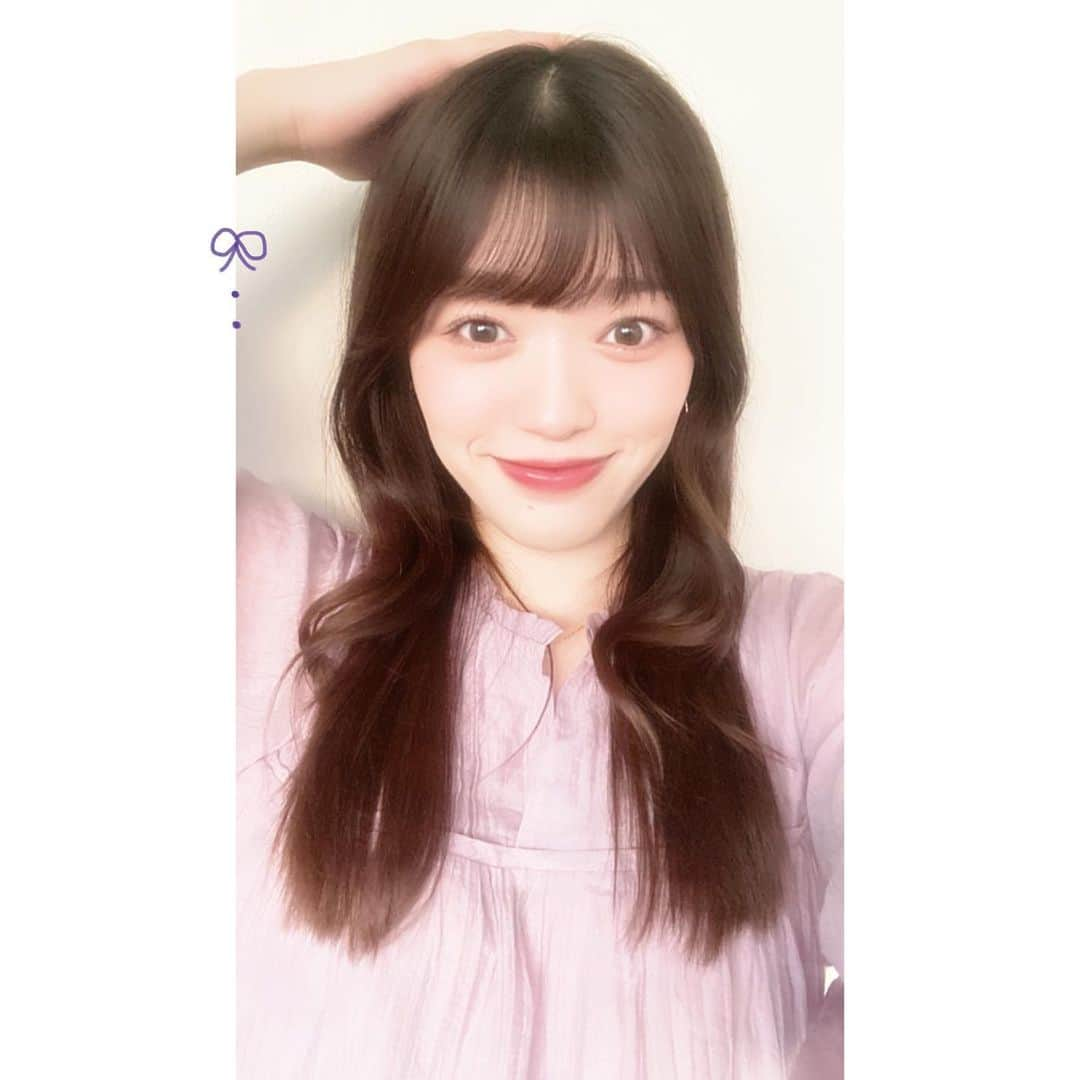 鈴木楓恋のインスタグラム：「🧏🏻‍♀️💜」