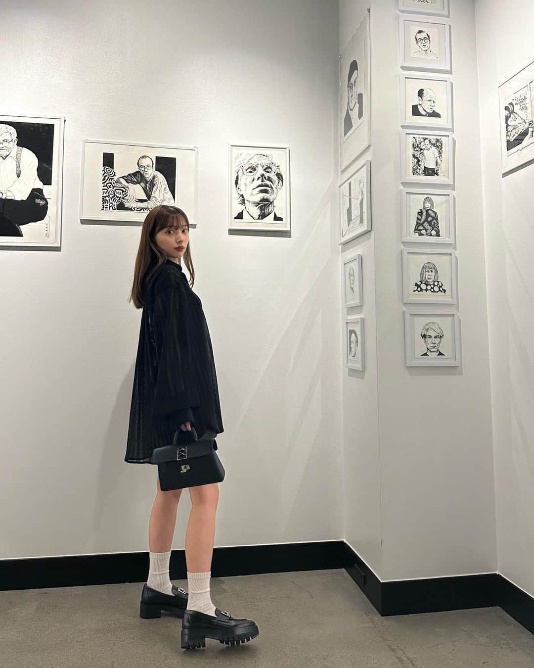 谷川菜奈さんのインスタグラム写真 - (谷川菜奈Instagram)「私服さん🖤」9月17日 20時29分 - pechi.130