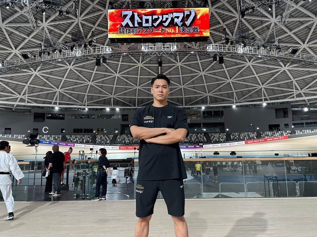 中村克のインスタグラム：「番宣  アスリートno.1決定戦に水泳の代表として勝負してきました🔥  サッカー、野球、ラグビー、レスリング、ボクシング、柔道、水泳と競技特性が発揮された勝負になったと思います。  お時間ある方は是非！  <放送日> 9月23日（土）19時00分〜 炎の体育会TV 2023秋SP  <放送内容> 競技別アスリートNo.1決定戦「THE ストロングマン」」