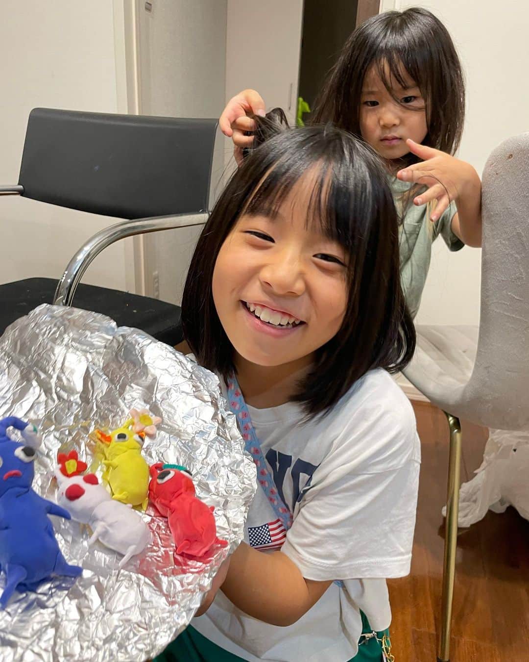 くーちゃんのインスタグラム：「ピクミン作りました😊」