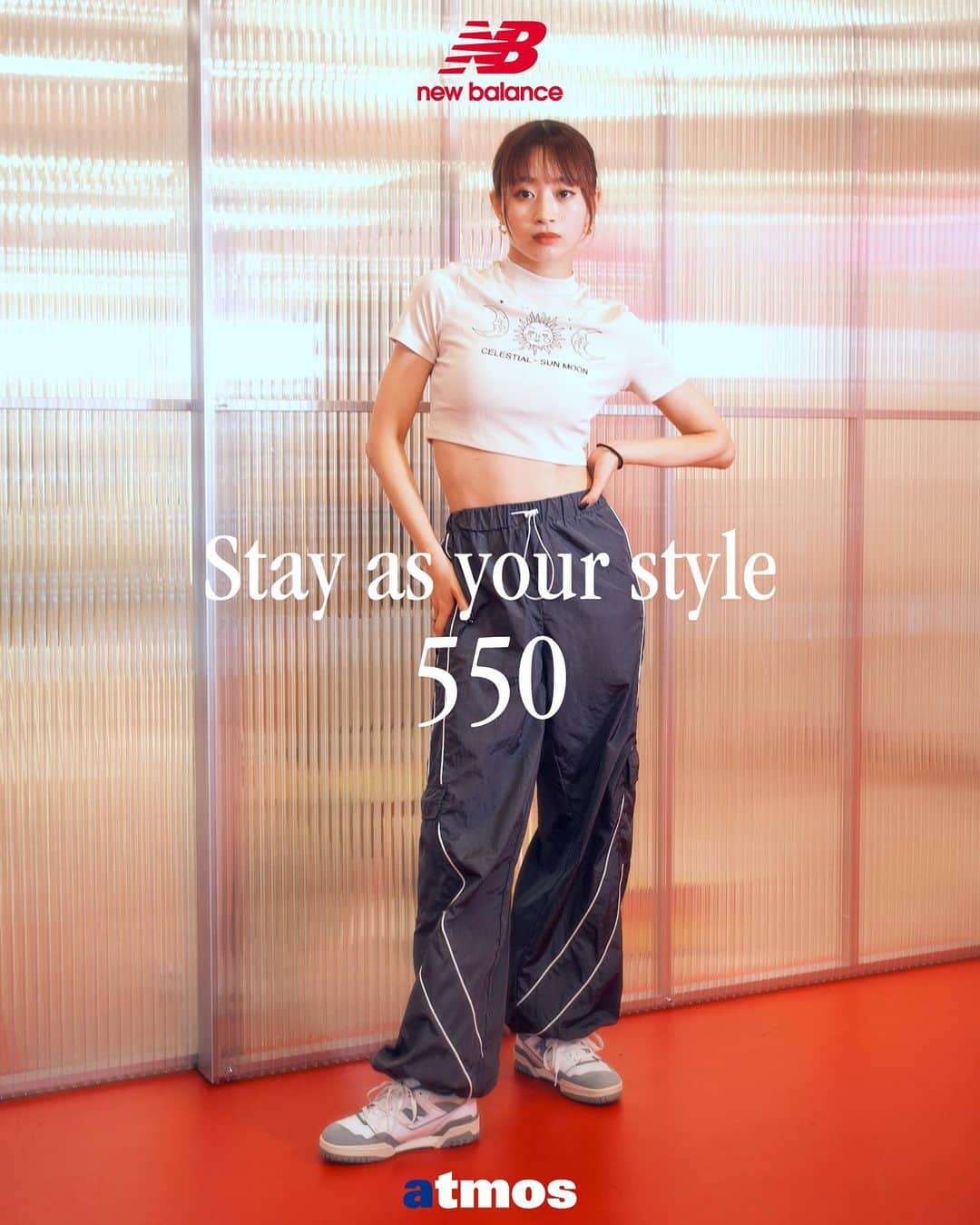 アトモスさんのインスタグラム写真 - (アトモスInstagram)「. "Stay as your style 550"  Dancer Yucca ( @yucca5225 ) w/ BB550NED  どんな時でも、自分のスタイルを崩さない。 どんな時でも、自分らしくあり続ける。 いつだってそのままでいい。  #atmos #NewBalance #stayasyourstyle550 #550」9月17日 21時12分 - atmos_japan