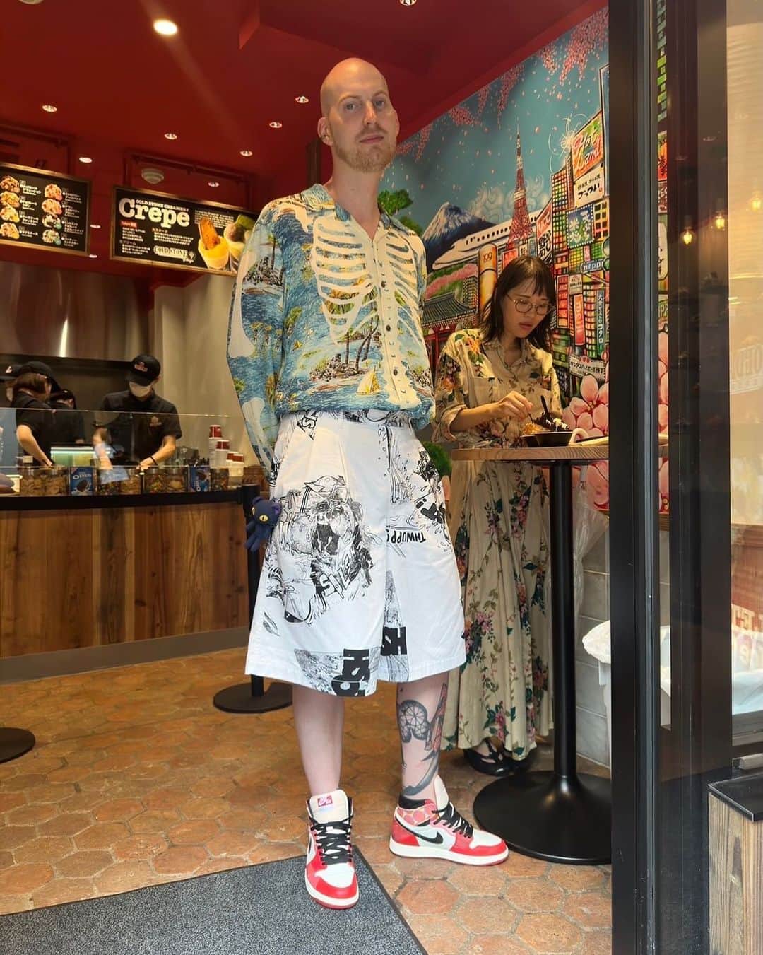 のインスタグラム：「09/2023  @bertrandhainehappy  in Harajuku  Hunter: @yoshioka_nancy_tokyo」