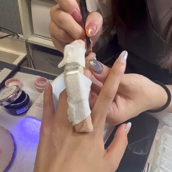 LISAのインスタグラム：「こんな時こそ、長さ出し🤫 ayaさん、ありがとうございます❤️‍🩹」