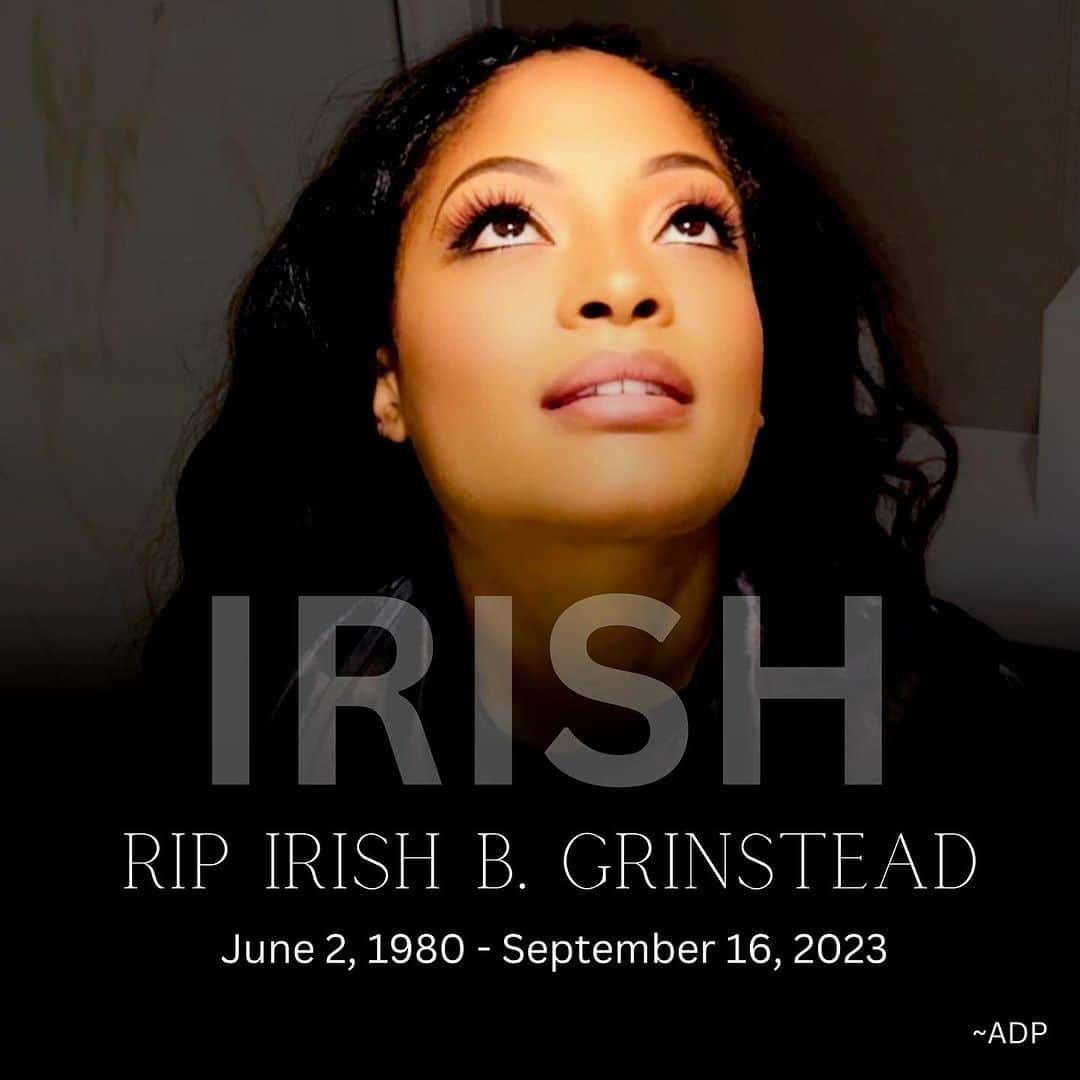 フェイス・エヴァンスのインスタグラム：「RIP Irish ❤️ sending prayers & condolences to the family 🙏」