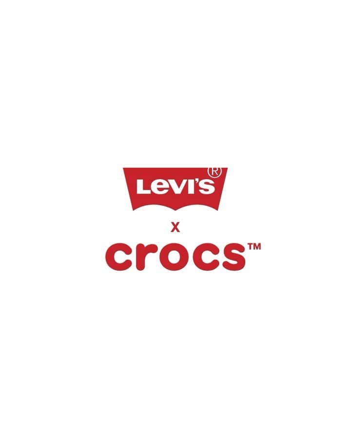 Levi’sのインスタグラム：「Levi’s® x Crocs. A Storied Shoe Meets a True Original.    The collection will be available for purchase starting September 19th on Levi.com and September 21st on Crocs.com」