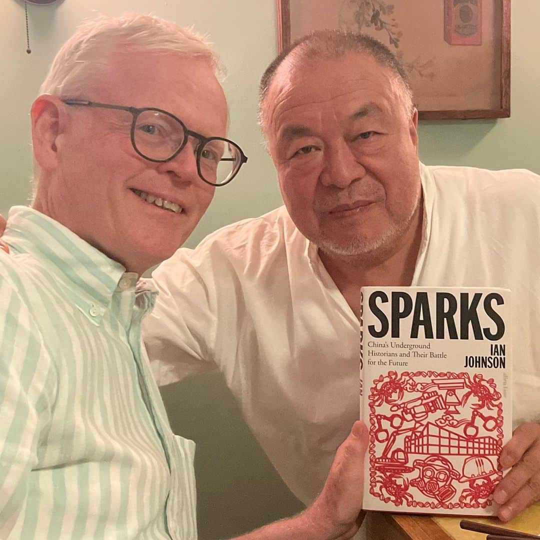 艾未未のインスタグラム：「“Sparks “Ian Johnson」