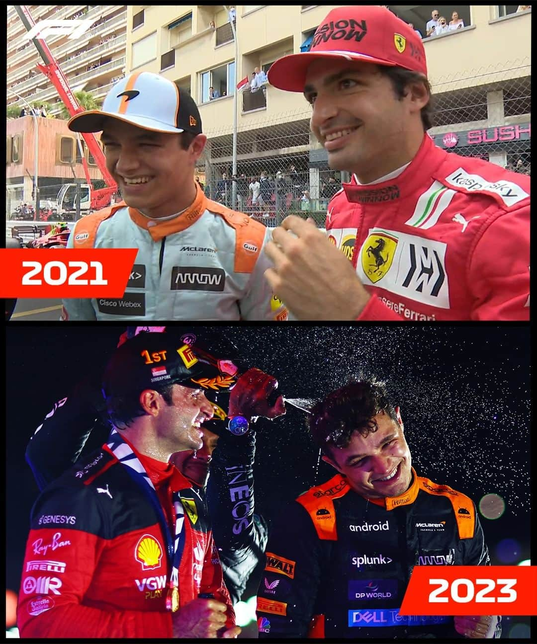 F1のインスタグラム