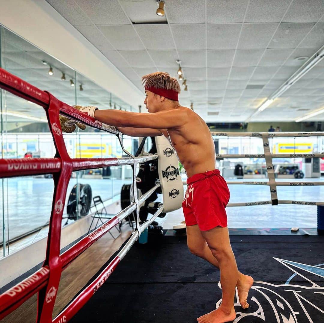 武尊さんのインスタグラム写真 - (武尊Instagram)「いっぱい練習していっぱい寝て 強くなることだけに集中できて 心も身体も充実してる🇺🇸」9月18日 17時18分 - k1takeru