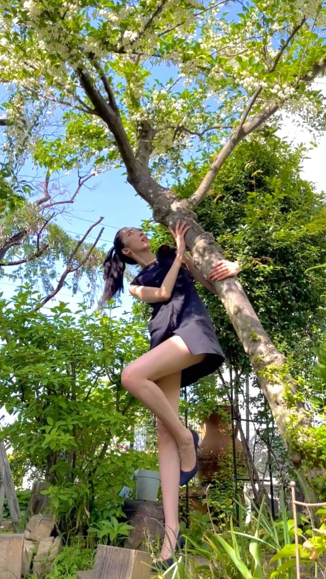 彦坂桜のインスタグラム：「🌱🧚🌿🍃」