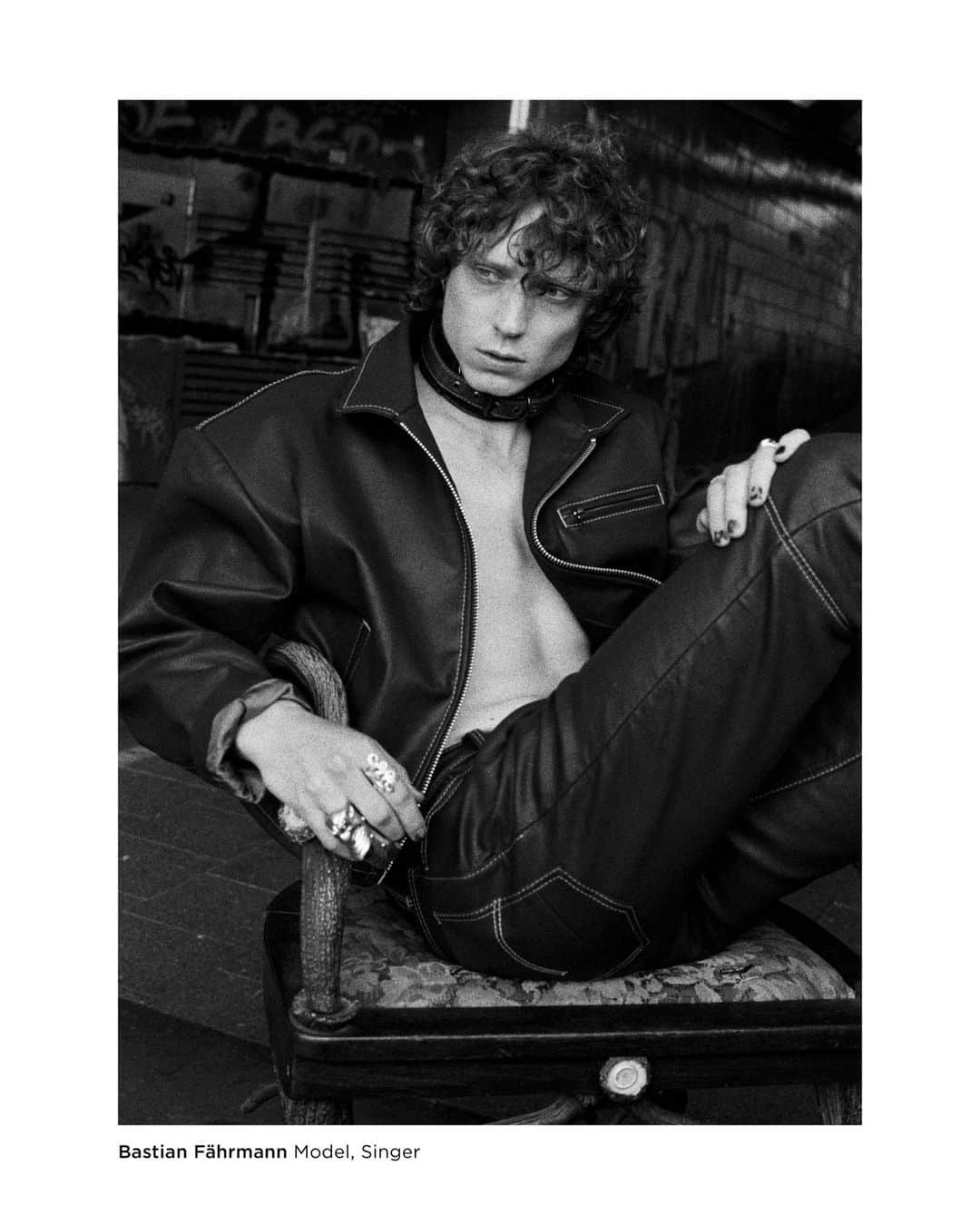 のインスタグラム：「From leather-look suits. To a chef’s hat. Each unique garment is hand-crafted in denim.   "This specific outfit reflects who I am. It expresses my creative side and my love for fashion and denim."- Dominik Heinrich  11+1 Club Couture  Created by G-Star RAW Captured by Sven Marquardt」