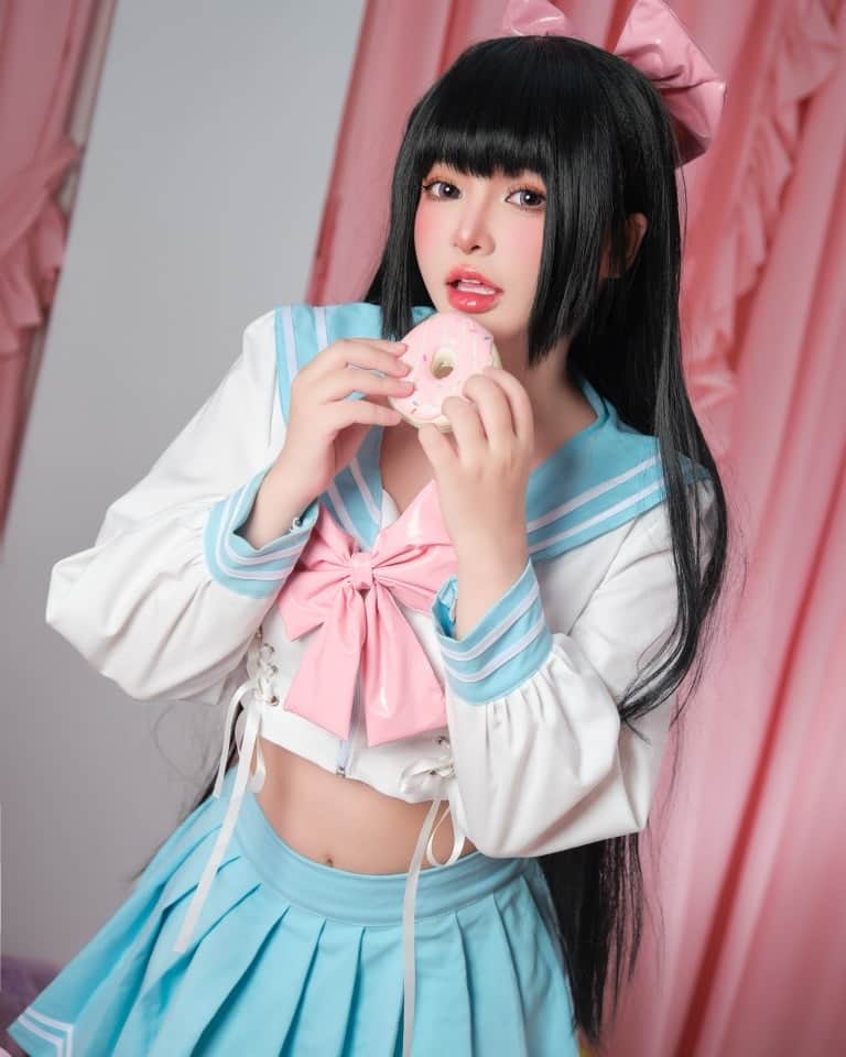 ミミちゃんのインスタグラム：「Treats? You want some? Kurumi for September~ 💕💕 #NARAKABLADEPOINT」