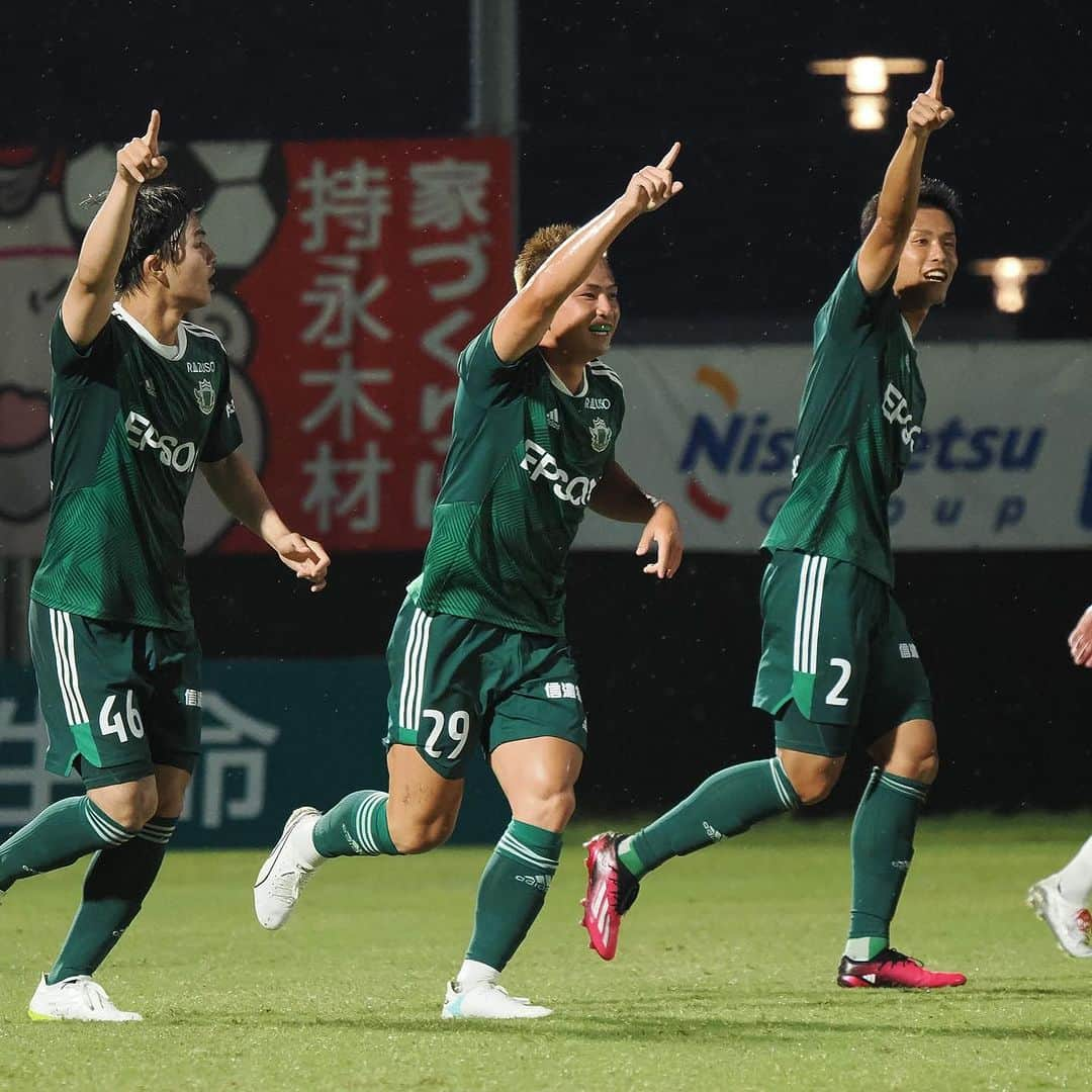 松本山雅FCのインスタグラム：「2023.9.17 Meiji Yasuda J3 League Matchweek 27 Miyazaki 0-1 Matsumoto #松本山雅fc #matsumotoyamaga #yamaga #onesoul #村越凱光 #菊井悠介」