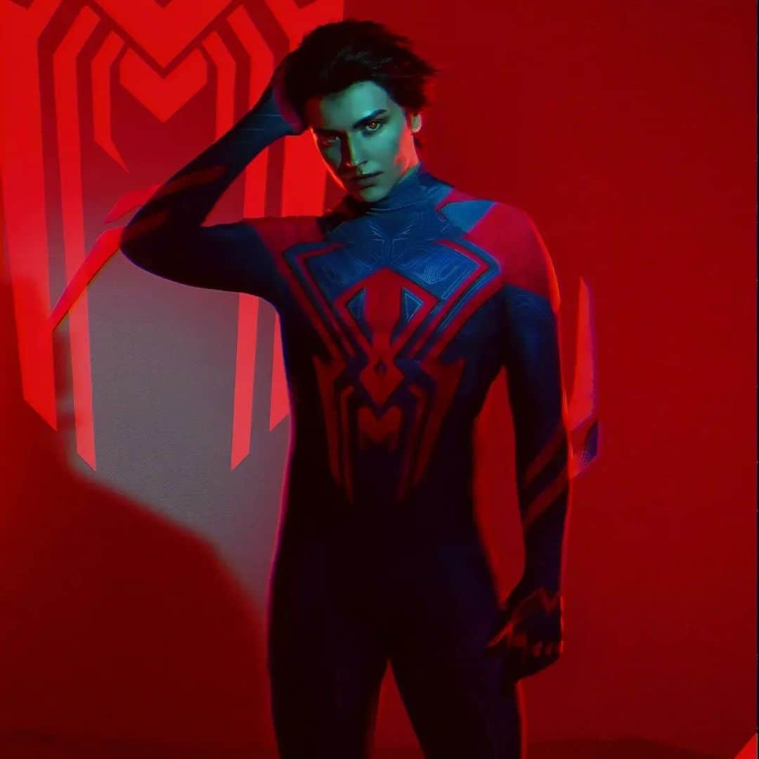 Gesha Petrovichさんのインスタグラム写真 - (Gesha PetrovichInstagram)「Reward in this month on my Ppatreon, full hot photoset  link in bio🩸🕸️ #miguelohara #miguel #spiderverse #spiderman #spiderman2099 #cosplay #cosplaylove #geshacoser  #cosplay #malemodel #fypシ」9月18日 12時43分 - petrovichgesha