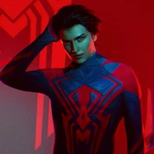 Gesha Petrovichさんのインスタグラム写真 - (Gesha PetrovichInstagram)「Reward in this month on my Ppatreon, full hot photoset  link in bio🩸🕸️ #miguelohara #miguel #spiderverse #spiderman #spiderman2099 #cosplay #cosplaylove #geshacoser  #cosplay #malemodel #fypシ」9月18日 12時43分 - petrovichgesha