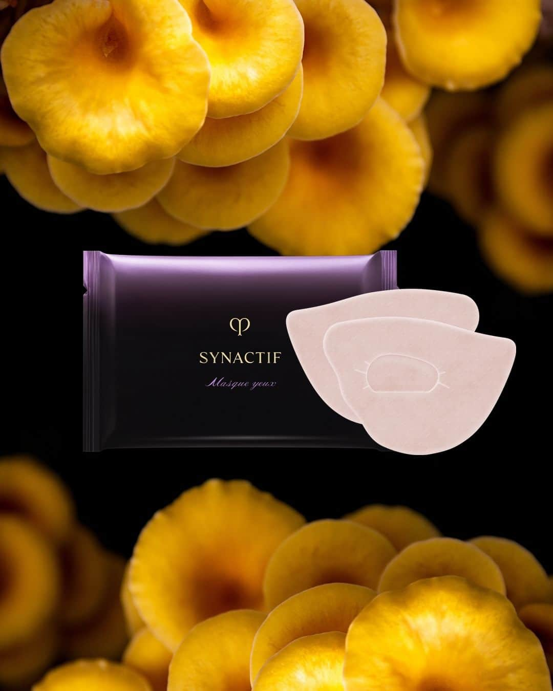 Clé de Peau Beauté Officialのインスタグラム：「We all know the toll chronic sleep deprivation takes on our skin, especially in the delicate eye area. Our #SynactifEyeMask is the result of #CPBLaboratories’ dedicated research into the effects of sleep deprivation on epidermal stem cell balance. This hardworking eye mask helps you combat the signs of aging caused by lack of sleep. Say goodbye to under-eye bags and wrinkles, and hello to brighter, more youthful-looking eyes!   慢性的な睡眠不足が私たちの肌、特にデリケートな目もとに与えるダメージはよく知られています。 クレ・ド・ポー ボーテ #シナクティフマスクイユーｎ は #クレドポーボーテ研究所 が、現代的なライフスタイルがもたらす繊細な目もとへの悪影響に着目たことでつくられました。 #シナクティフマスクイユーｎ は、睡眠不足によって引き起こされる目もとの肌にもたらす悪影響へ集中的にアプローチします。 使った瞬間からピンとしたハリと弾力を与え、くっきりとした鮮明な印象の目もとへ導きます。」