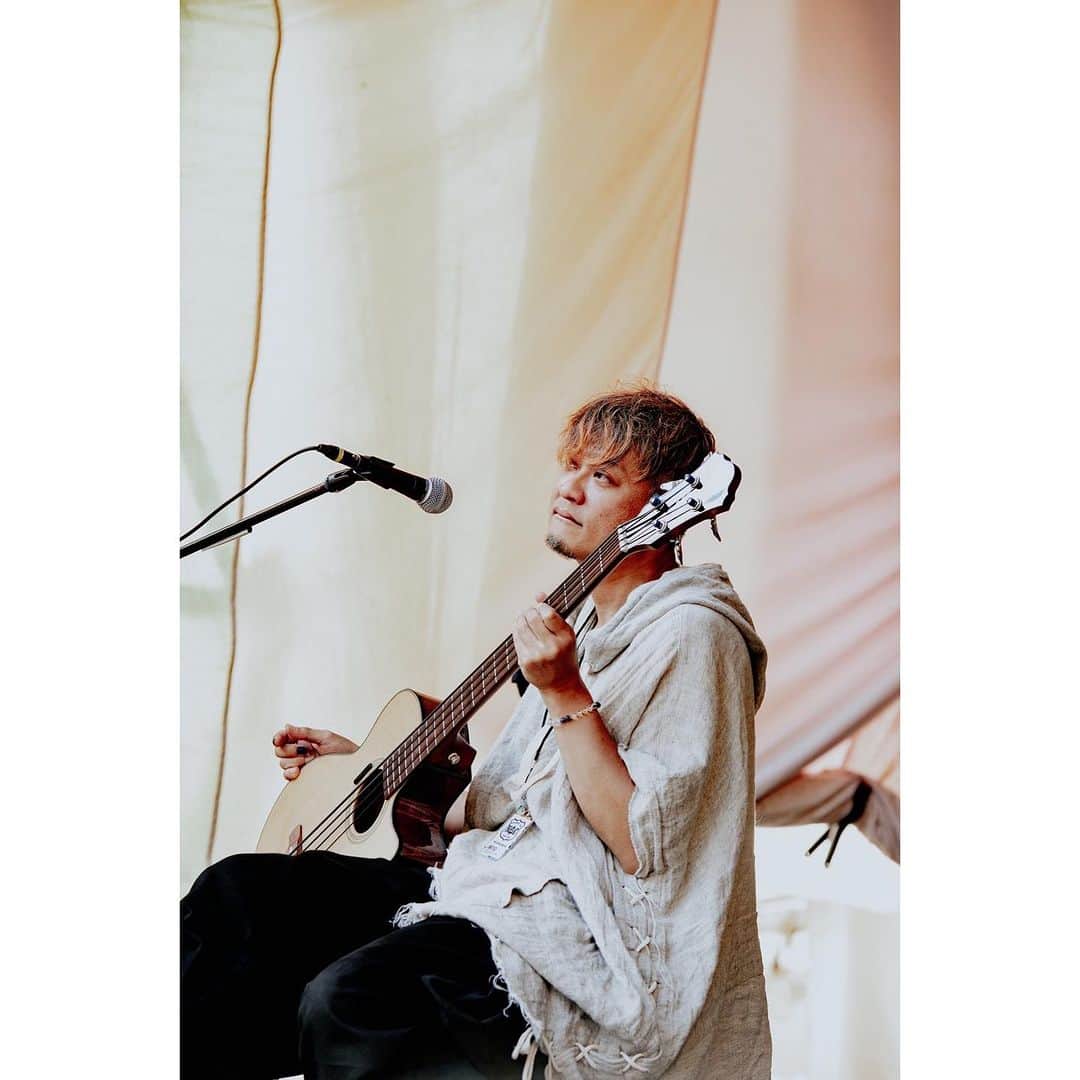侑威地のインスタグラム：「New Acoustic Camp 2023@群馬県水上高原リゾート200   photo by @kawado_photo  #rottengraffty #nac2023」