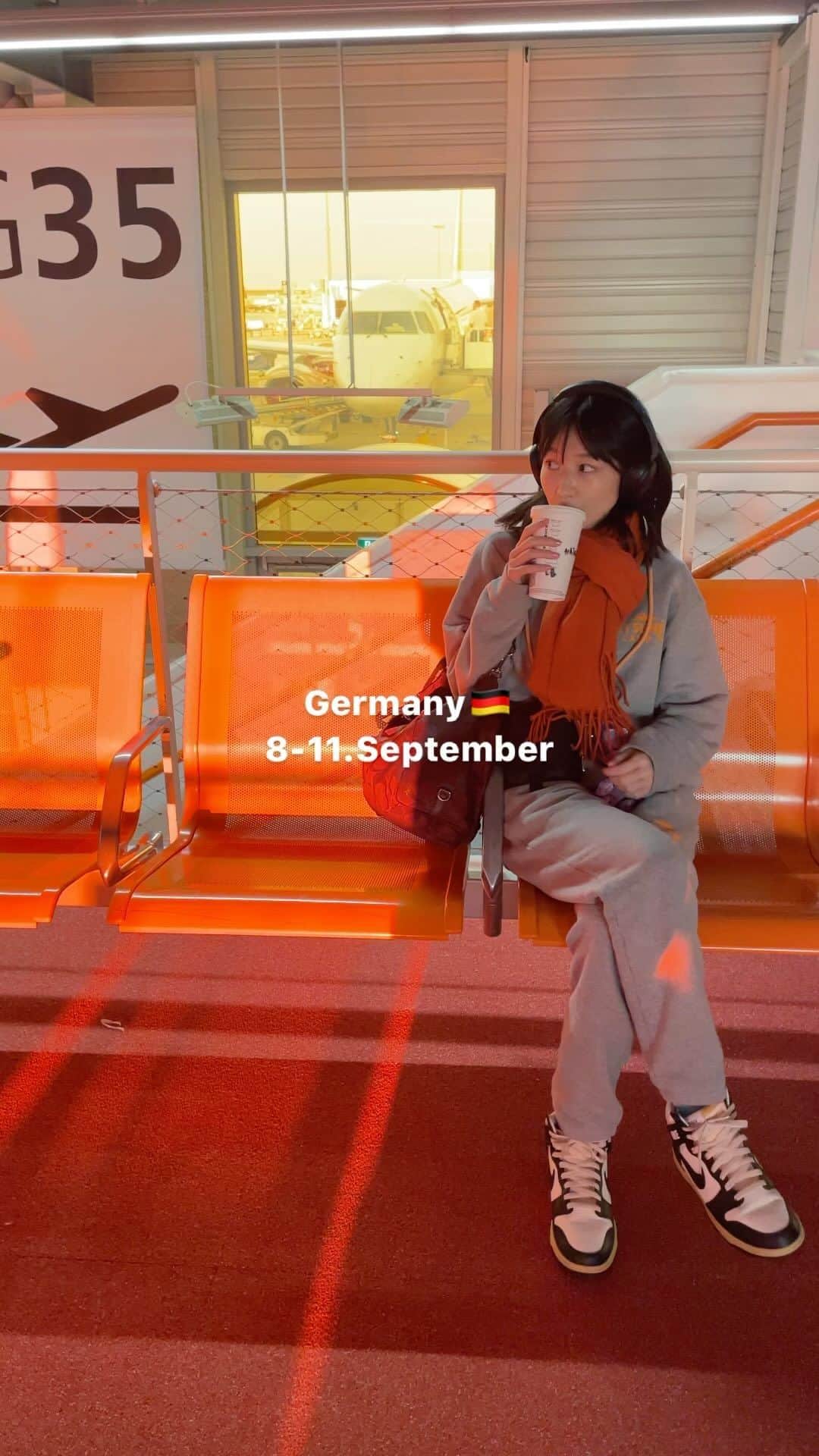 岡本夏美のインスタグラム：「ドイツでの旅を、リールにまとめました🧵 みなさんも一緒に、旅行行った気分になったらいいな〜🧳 フランス版も後日載せます〜🎥  #germany🇩🇪 #vlog」