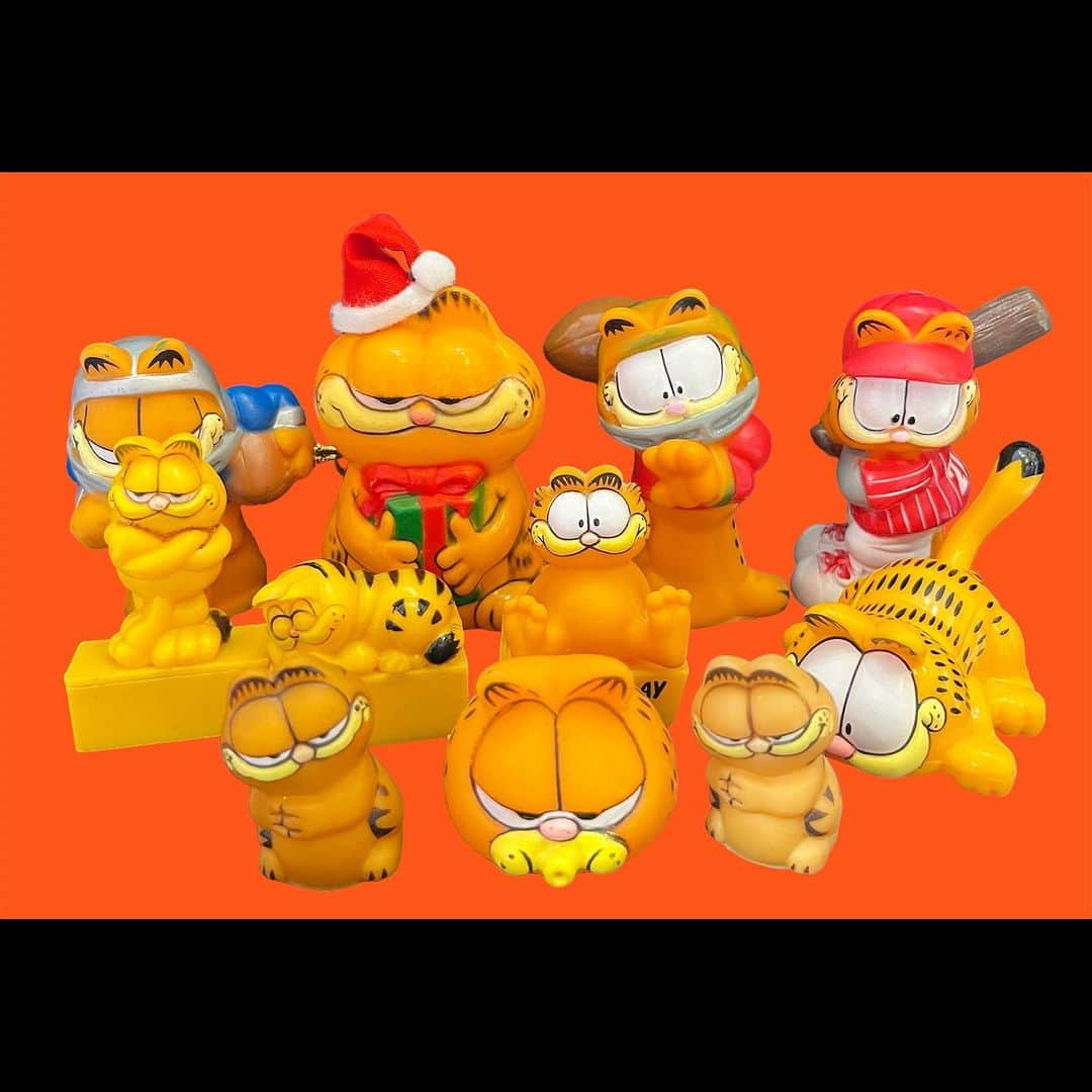 おもちゃやSPIRALのインスタグラム：「Vintage GARFIELD細かいものいろいろ入荷してます！  楽天にもup済みです✨」