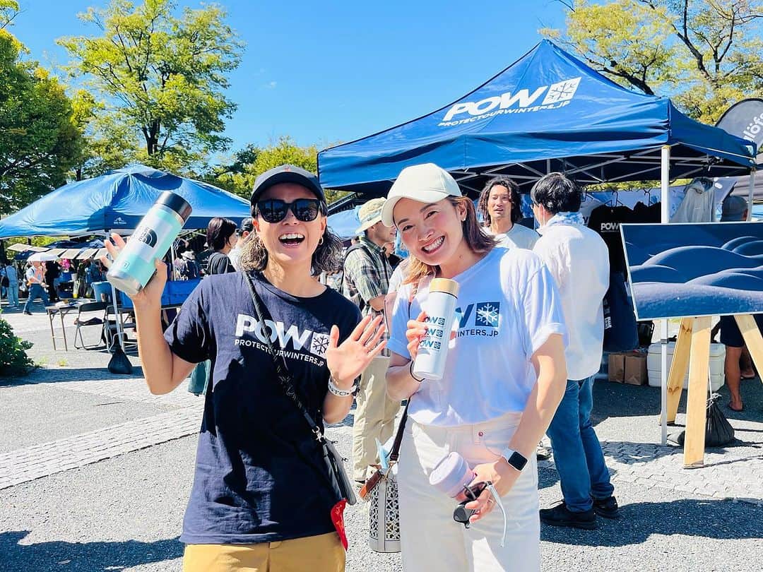 清澤恵美子のインスタグラム：「ワタシのミライ あなたがあなた守りたいものはなに？ #POW #protectourwinters #雪を守りたい　#子供に夏に外遊びをさせたい」
