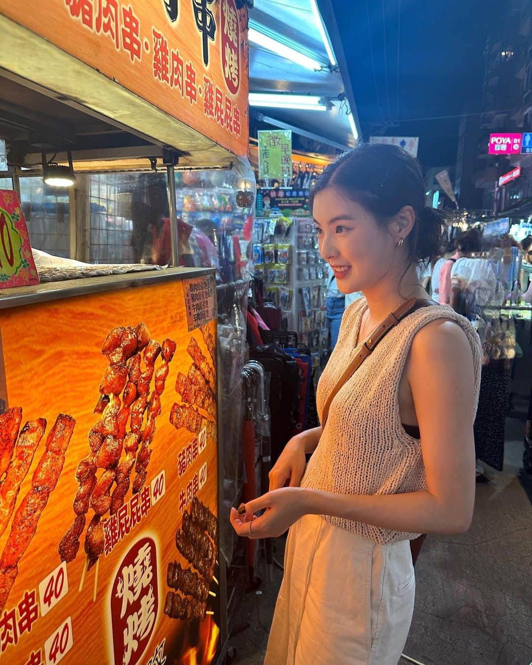 イ・ソンビンさんのインスタグラム写真 - (イ・ソンビンInstagram)「🍢❤️ in Taiwan ✨」9月18日 13時43分 - sunbin_eyesmag