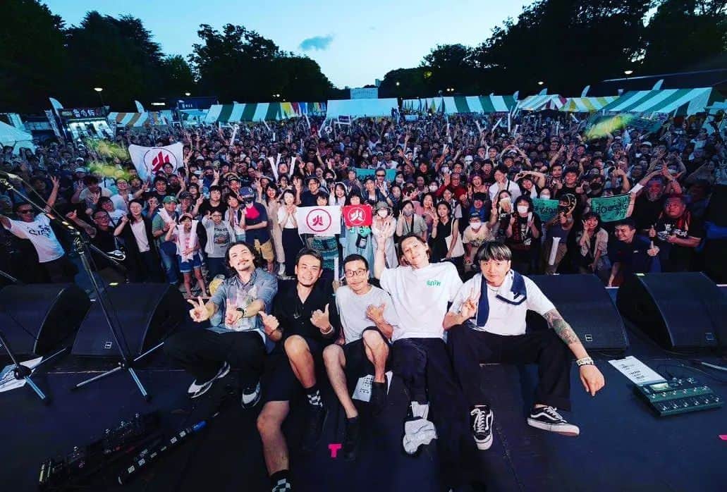 磯部正文のインスタグラム：「TAIWAN PLUS 2023⁡ ⁡9/17 上野公園⁡⁡ Fire EX. ⁡送っていただいた写真をありがたく追加post」