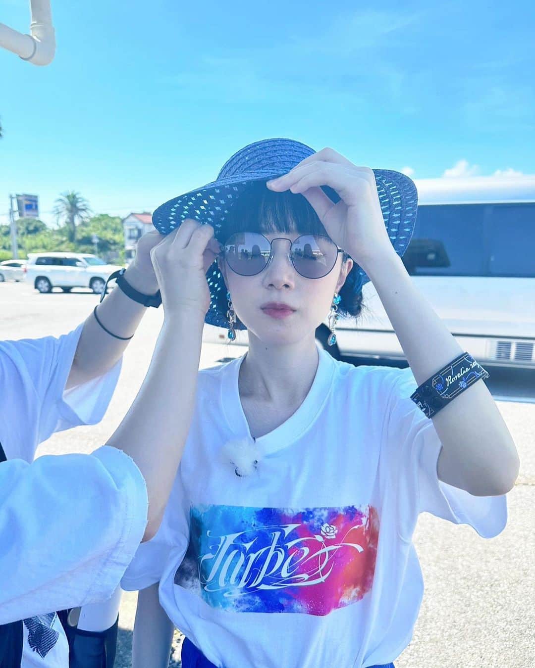 工藤晴香のインスタグラム：「セレブ晴香は突き進む。 迷子でもいい。迷子でもすすめ！  #bangdream #バンドリ #roselia」