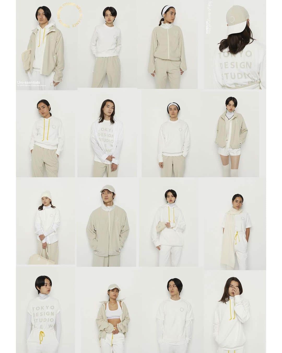 のインスタグラム：「TOKYO DESIGN STUDIO New Balance @newbalance_t_house   art direction & graphic design :  @yoshihisa_tanaka @centre_inc photography : @motohiko_hasui styling : @sh0tar0y hair :@kazhironaka make : @suzuki_makeup_work model : @lenny_hitome @parisakanno @zo1fun @asano_shunya  production : @w_tokyo @gontake」