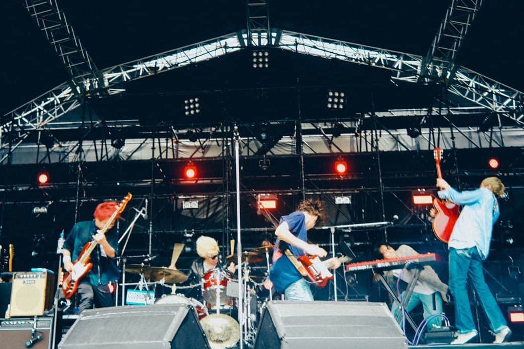 のインスタグラム：「THANK YOU!!ROCK'N'ROLL!!!YAMAGUCHI ROCK CITY🔥🔥🔥 @go_go_vanillas_official  photographer @renzo1101  @wild_bunch_fest  #WILDBUNCH2023」