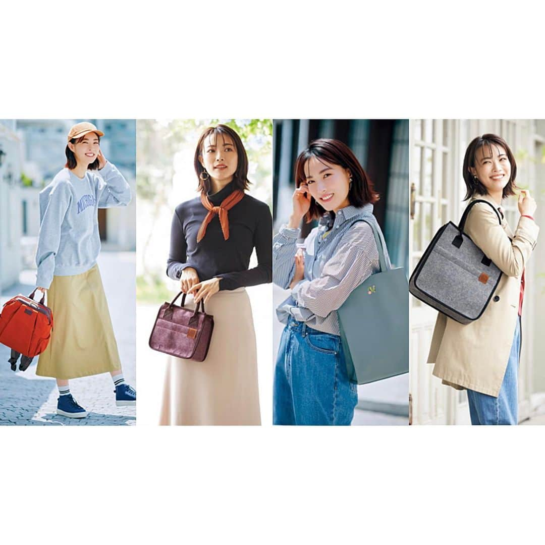 古川美有のインスタグラム：「scroll👜 @scroll_coop   #scroll #catalog #fashion #mywork #modeling」