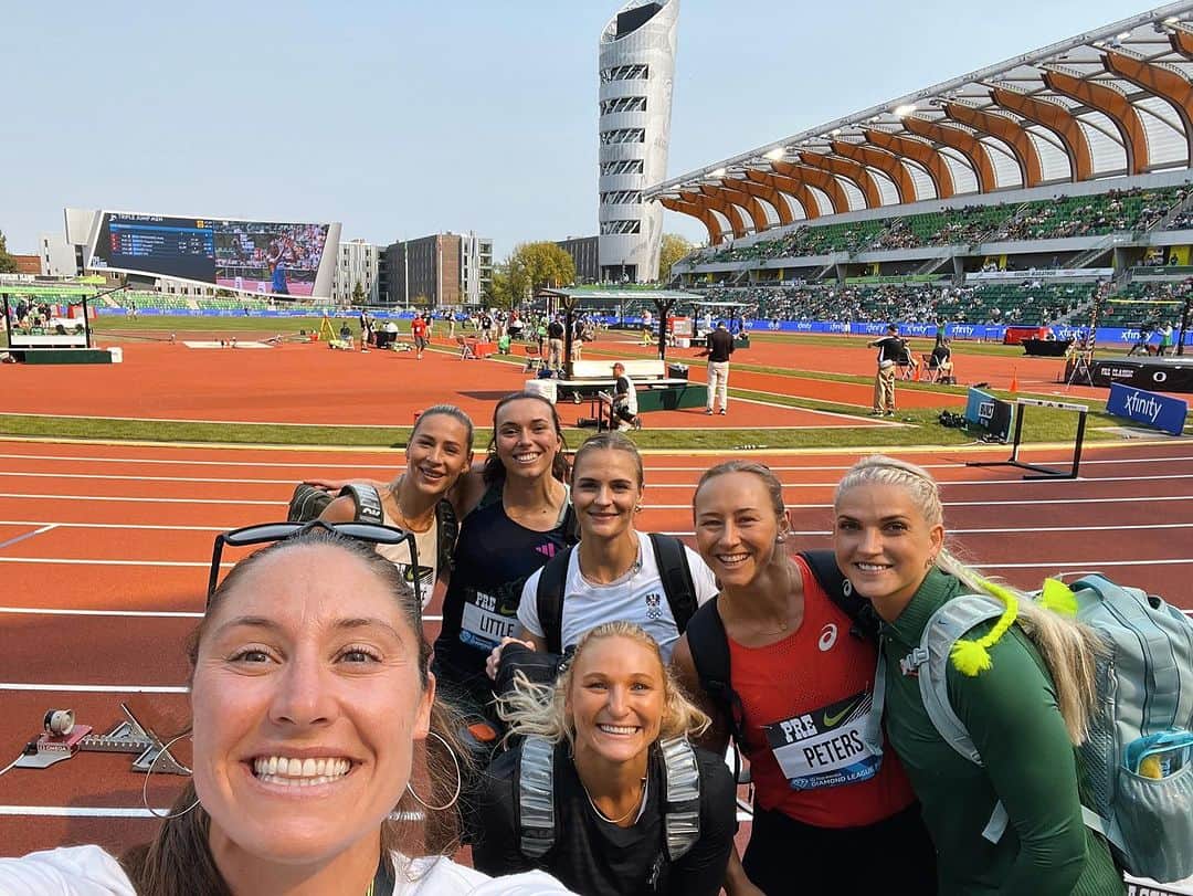 Tori Peetersのインスタグラム：「Diamond League Final 🥈🤯💎   There are so many things I want to say about this season, but for the moment I have one word - GRATEFUL.   Grateful for the people, the places, the experiences and the learnings 🌱🙏🏼」