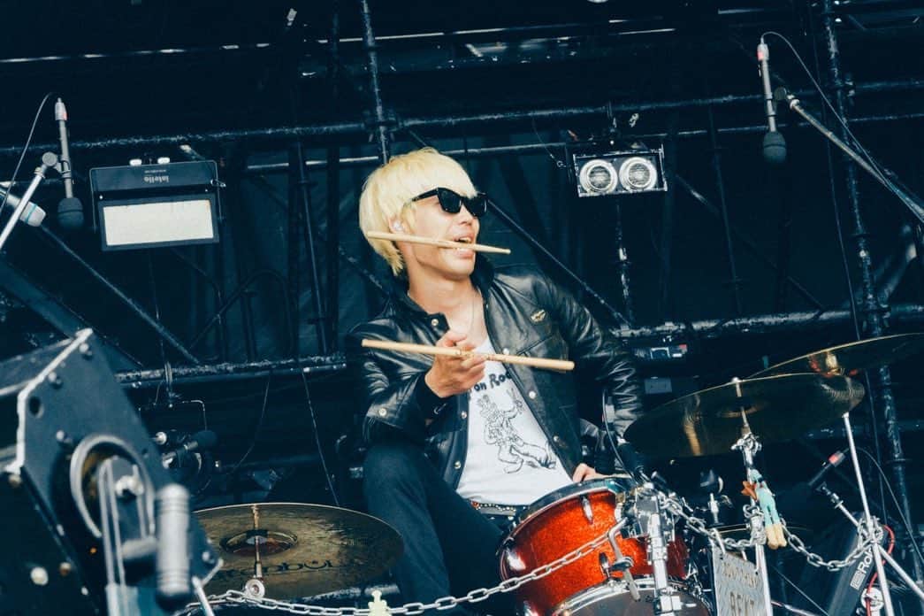 のインスタグラム：「THANK YOU!!ROCK'N'ROLL!!!YAMAGUCHI ROCK CITY🔥🔥🔥 @go_go_vanillas_official  photographer @renzo1101  @wild_bunch_fest  #WILDBUNCH2023」