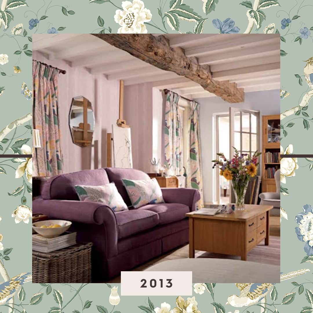 ローラアシュレイのインスタグラム：「In 2013 Laura Ashley celebrated 60 years in business. This great achievement was commemorated with the revival of the much-loved and ever-successful Bloomsbury collection.」