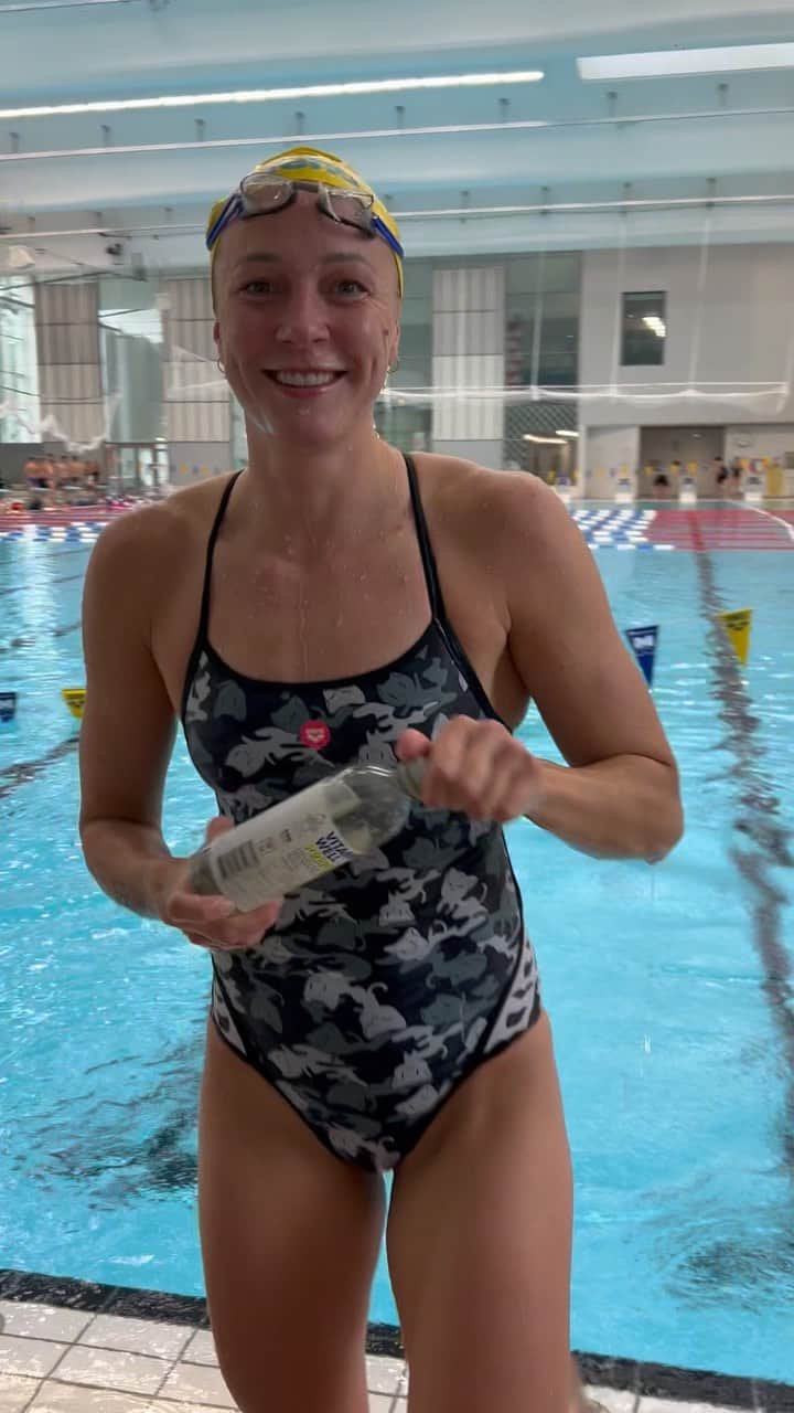 サラ・ショーストレムのインスタグラム：「Preparing for a good year ahead. First up the @world_aquatics world cup tour in October in Berlin/Athens/Budapest. ⭐️」