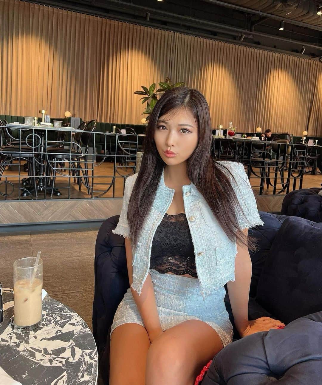  りさぶーのインスタグラム：「韓国来た時のルーティン毎回同じ🇰🇷🩵 ENFP同士すぎて一緒に旅行きた女友達と別行動なのが毎回ミソ。 #会えたら会おうとか意味わからん好き #友達なんか現地で作ったらええ」