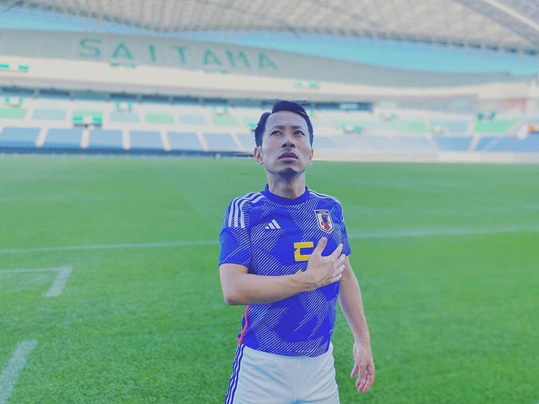 アモーレ橋本のインスタグラム：「YUTO NAGATOMO  in #埼玉スタジアム2002   #長友佑都 選手」