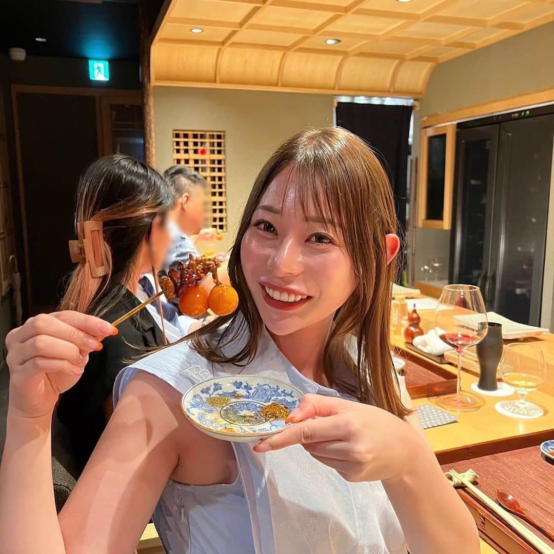 karen okajimaのインスタグラム：「いし井さん、安定に美味しいすぅき🤤💓 東京の新しく出来たお店も行ってみたい！  #鳥匠いし井 #グルメ岡島」