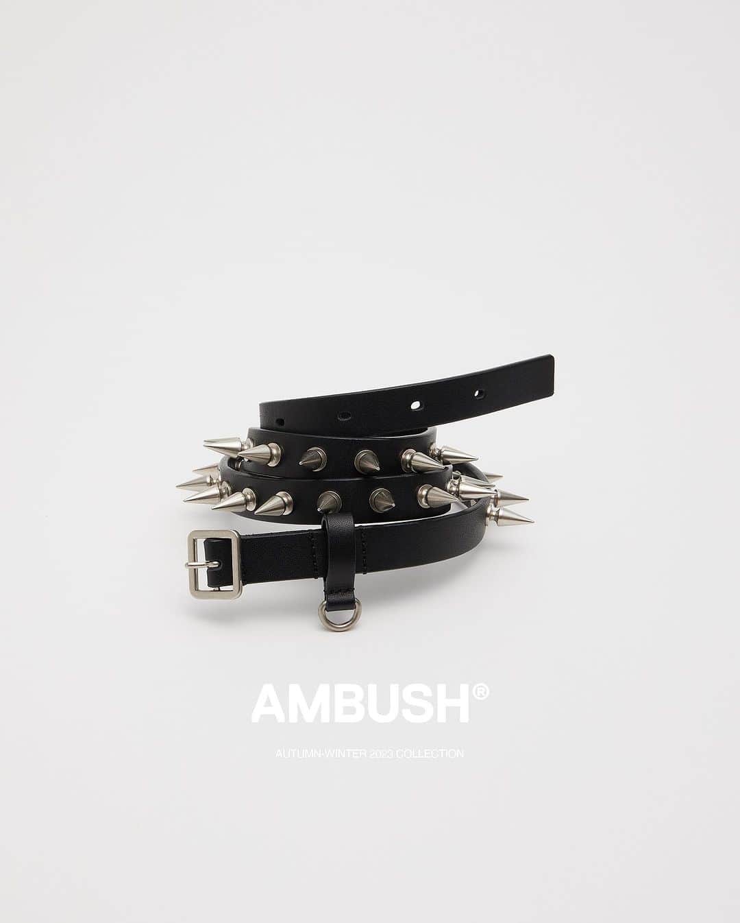 AMBUSHさんのインスタグラム写真 - (AMBUSHInstagram)「STRAP ON New #AMBUSH belts for the season with inspired hardware, grommets, and buckles that re-interpret the brand's symbolic 'A'.  Now available at our WORKSHOP.」9月18日 19時04分 - ambush_official