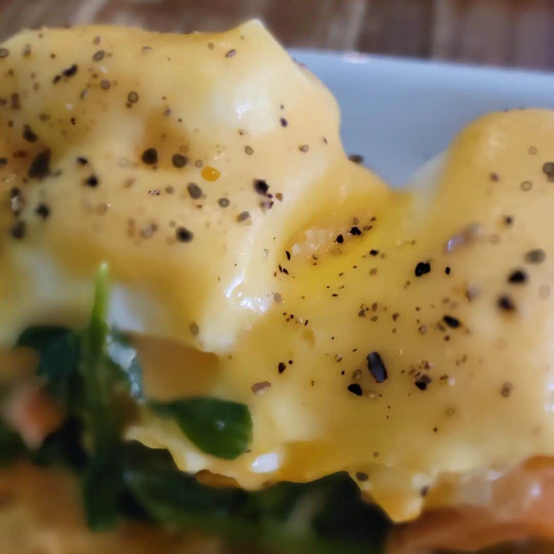 今藤霧子のインスタグラム：「Yummy♥️ break first in Hiroo」