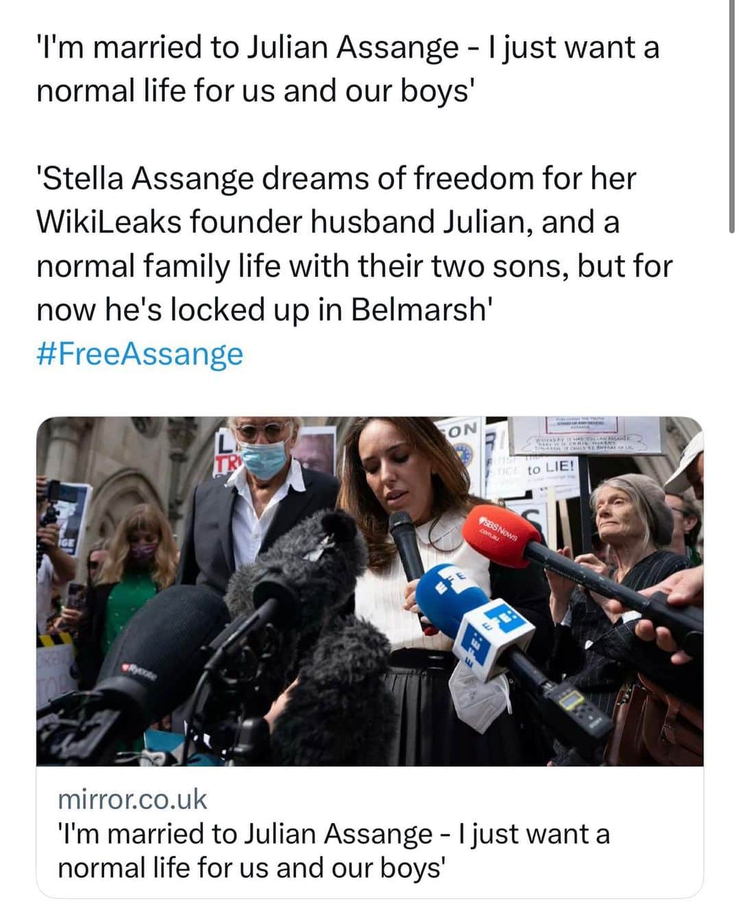 WikiLeaksのインスタグラム：「@stellaassange」
