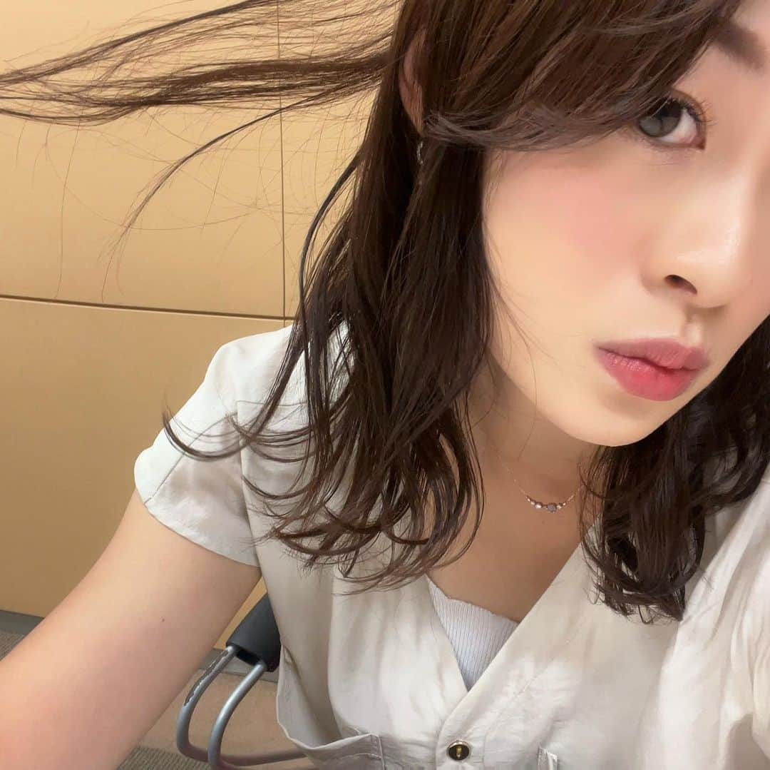 小宮山瑞季さんのインスタグラム写真 - (小宮山瑞季Instagram)「髪伸びたな～。 切ろうかな～。  と、悩み中なのです。  なんとも言えない画角で申し訳ありません🙊笑  さて、みなさん、この三連休は どのように過ごされましたか☺️💓？  私は敬老の日ということもあったので 上田市の実家に戻り、 祖母にお花を届けました💐 喜んでもらえて私もHappyな気持ちでした★  ありがとう。長生きしてね。  明日もまだまだ暑いようです🥵 もう暫く暑さ対策をお願いします🙇‍♂️   #髪伸びた  #ヘアカット  #haircut  #短くしようかな  #悩み中  #三連休  #連休  #敬老の日  #花  #プレゼント  #感謝の気持ち  #ありがとう  #長生きしてね  #シルバーウィーク  #上田市  #ueda  #実家  #長野放送  #アナウンサー  #小宮山瑞季」9月18日 20時29分 - komiyama_mizuki