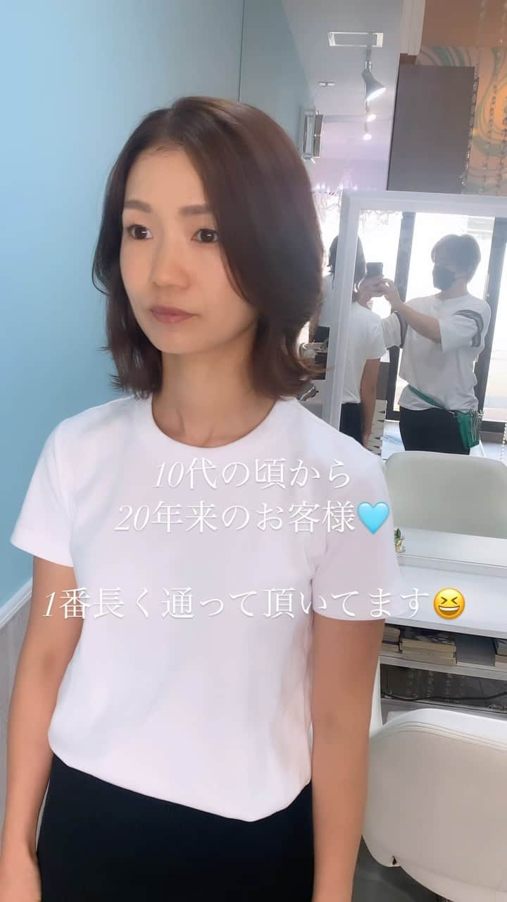 hair salon JOJOのインスタグラム