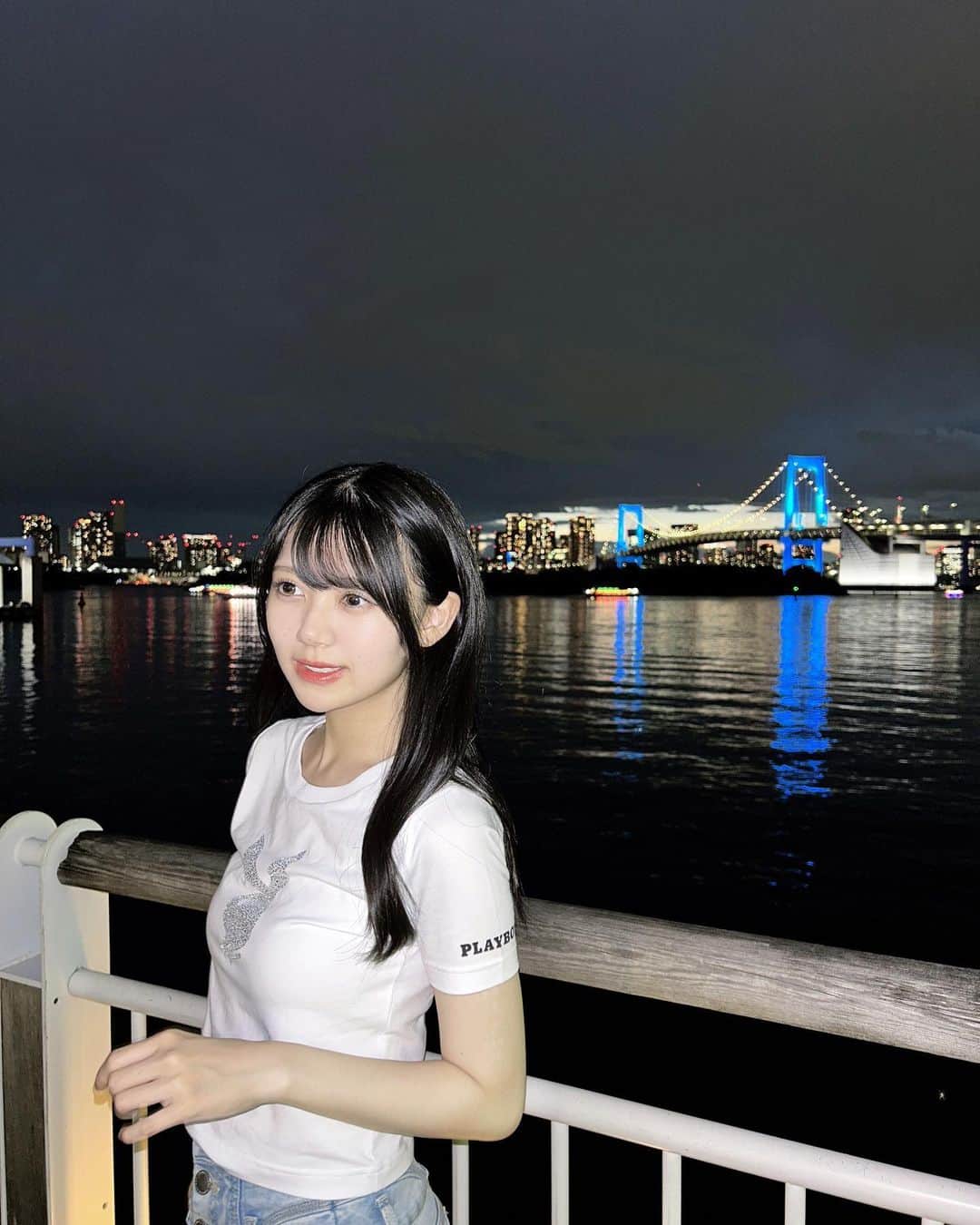 のインスタグラム：「. インスタ投稿しないうちになんかシステムが変わってた(><)   #GYDA #EMODA #お台場 #夜景」