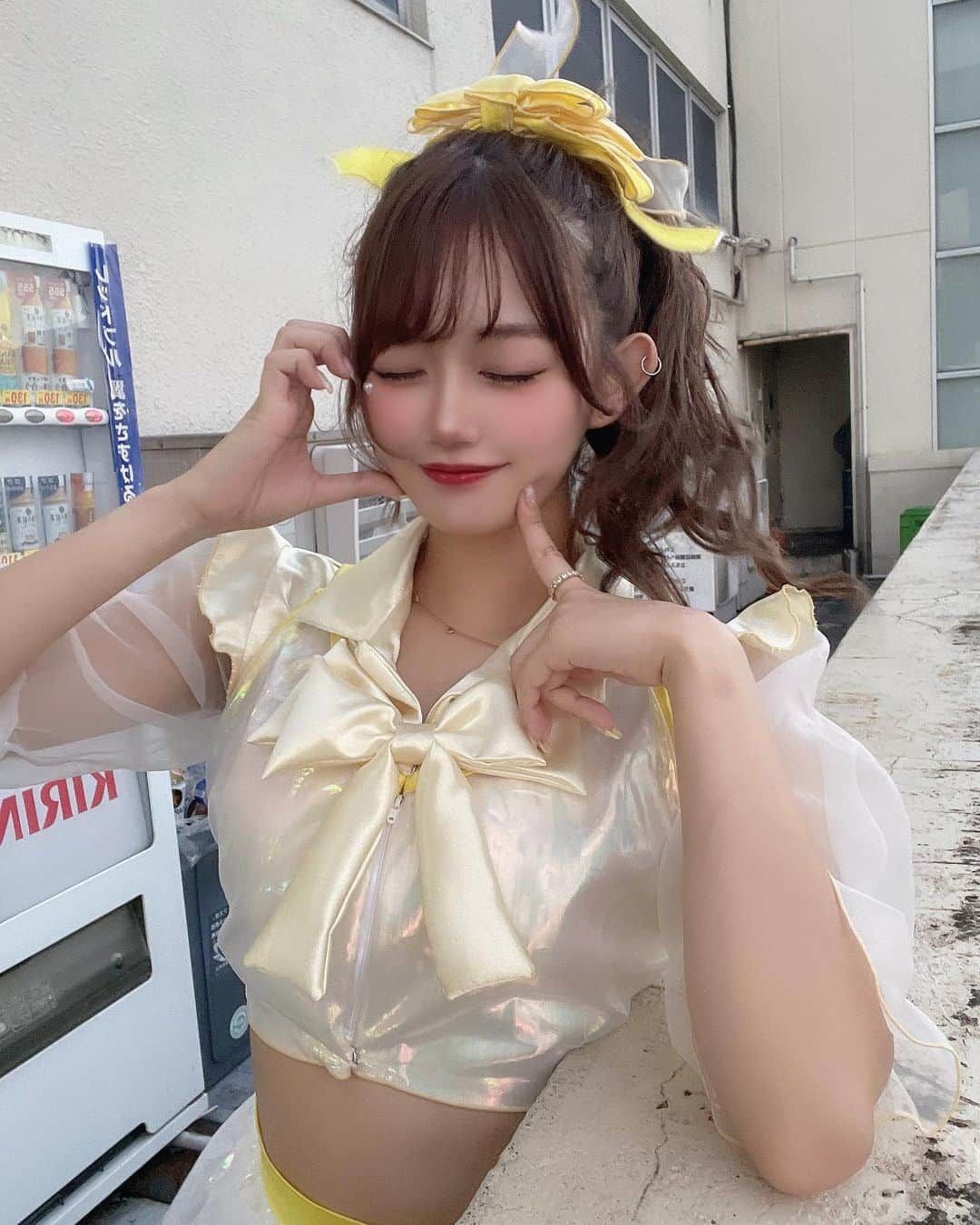 加藤夏歌さんのインスタグラム写真 - (加藤夏歌Instagram)「#iiiidolll 💛💛 . デビューライブ、 来てくださった皆さま ありがとうございました🌼 改めて　黄色担当のなつかです☀️💛 . 未だに余韻がすごくてるんるんしてる🎶 たくさんの方が会いに来てくれて 本当に嬉しかったです🥺 これからたくさんライブしていくので 会いに来てくださいね？？💛 . みんなでちむちむしたい。」9月18日 20時49分 - _.nnk0728._