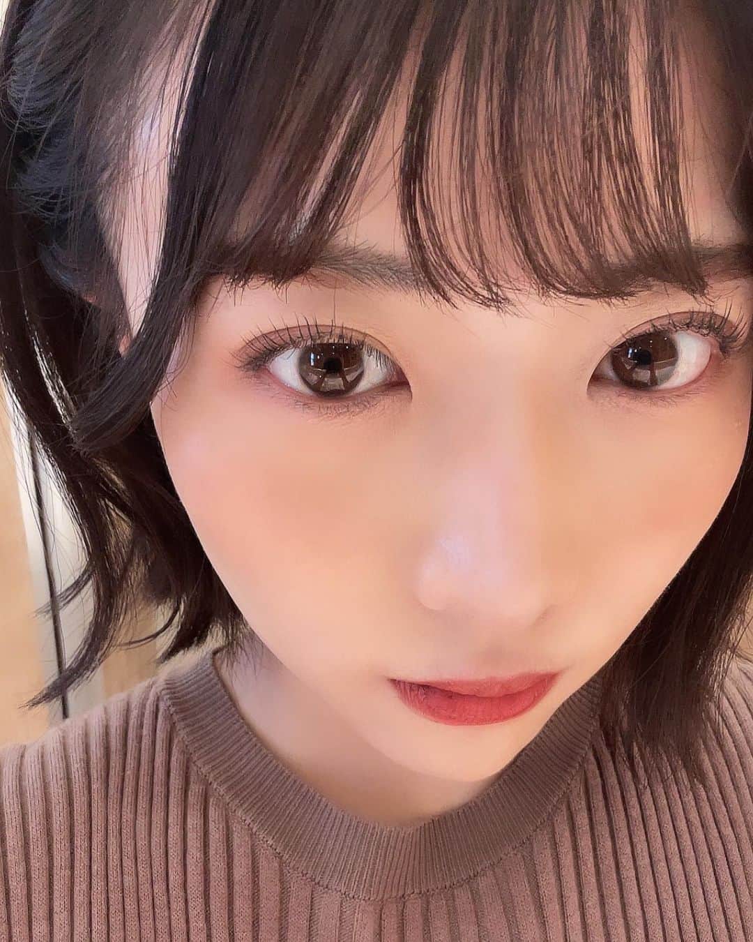 宮瀬彩加のインスタグラム：「ももちゃんメイク❤︎  @hairmake_momo」