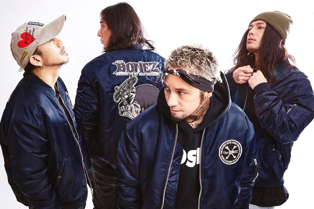 ミュージシャン The BONEZ MA-1 JACKET 3rd Edition RIZE The BONEZ MA-1 JACKET 3rd Edition RIZE