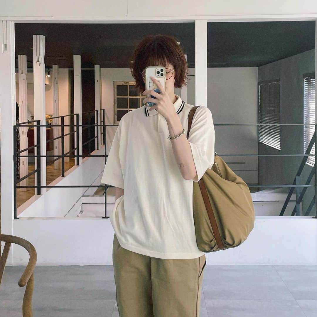 村濱遥さんのインスタグラム写真 - (村濱遥Instagram)「髪がちょっと オレンジになったよ🍊  あと、最近のお気に入り おnewバッグ 👜  いっぱい入るし かわいいし いぇーい☻  荷物が多いお仕事の日にも 大活躍しておる 🫶」9月18日 21時42分 - _mura_hama